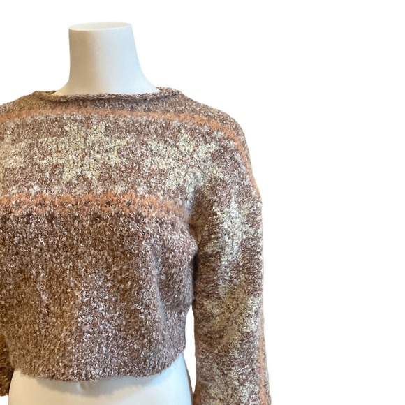 NWOT FREE PEOPLE Snowflake Sweater, size extra small - Picture 5 of 13